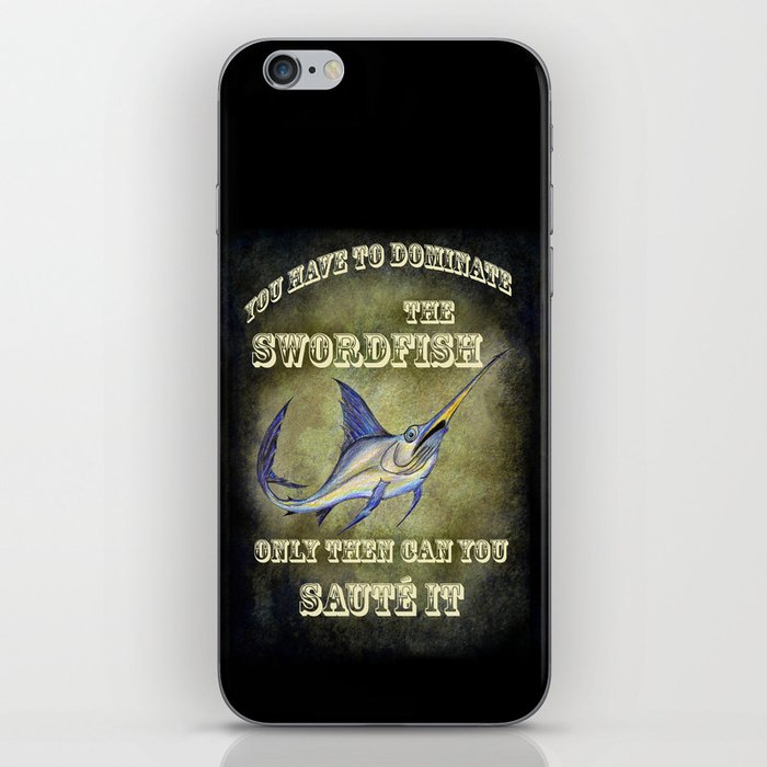 Sammy the Swordfish iPhone Skin