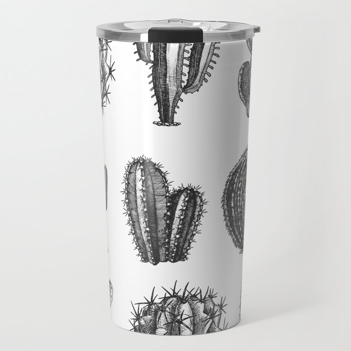 Vintage Cactus Travel Mug