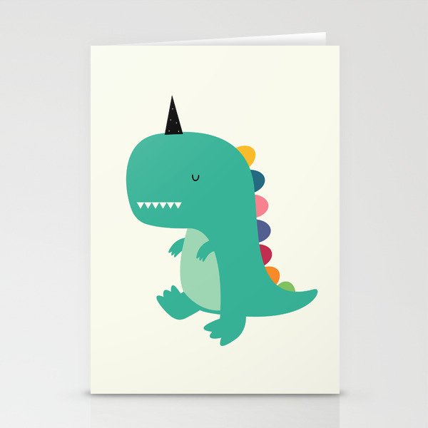 Dinocorn Stationery Cards