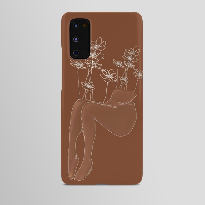 Sit with these emotions Android Case