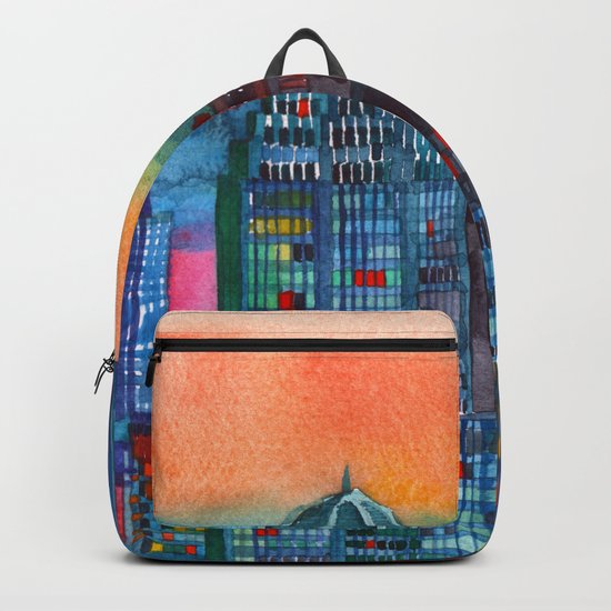 New York buildings vol3 Backpack
