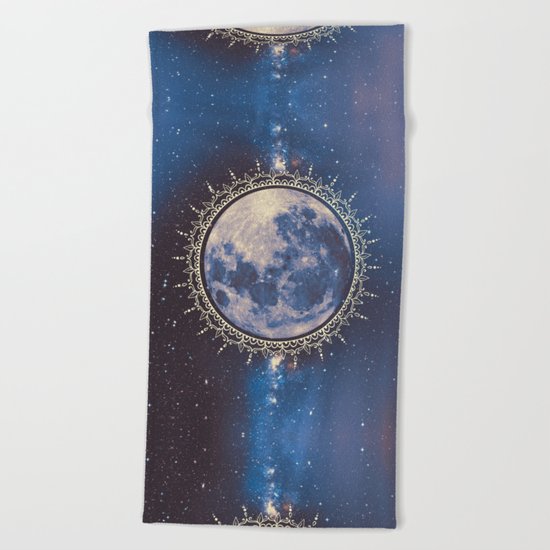 moon #2 Beach Towel