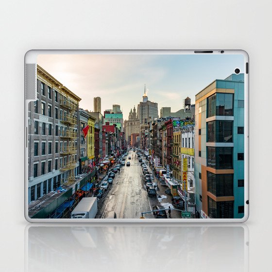 New York City | Colorful Skyline Laptop & iPad Skin