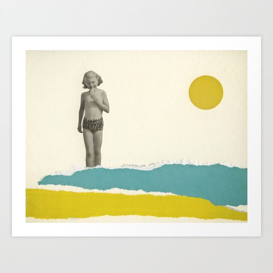 Ice Lolly Art Print