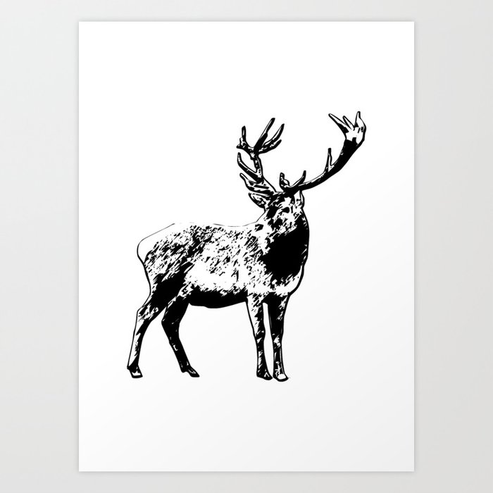 deer Art Print