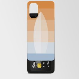 Surf's Up in Orange and Blue Android Card Case