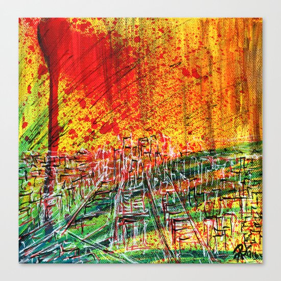 Take city Canvas Print