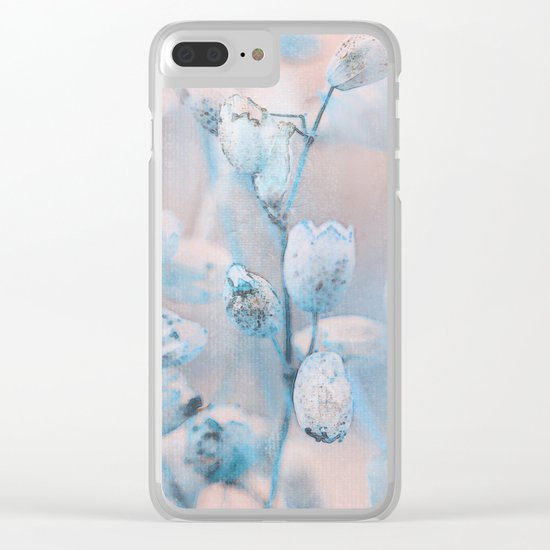 Wild flowers(winter) Clear iPhone Case