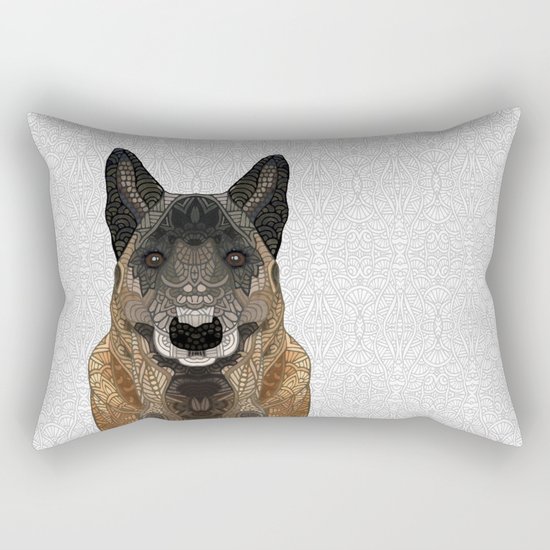 Malinois - Belgian Shepherd Rectangular Pillow