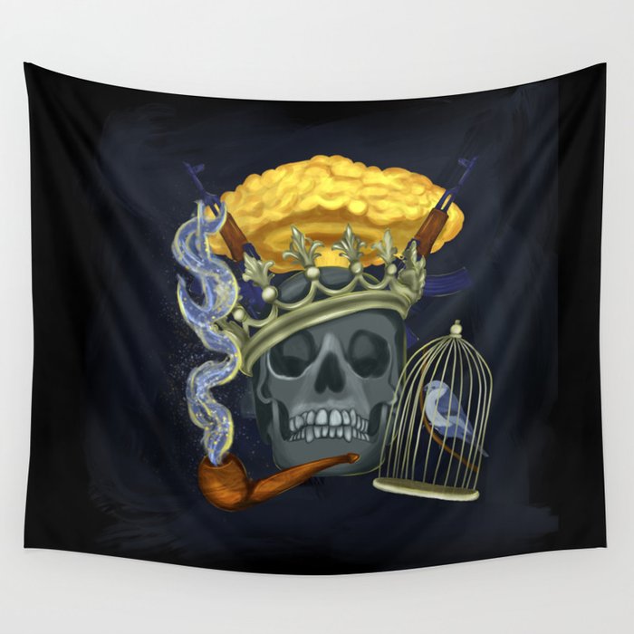 Game of king (War) Wall Tapestry