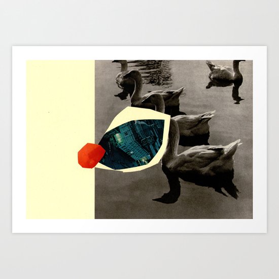REDSWANSONG Art Print