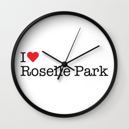 I Heart Roselle Park, NJ Wall Clock