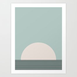 Sunrise / Sunset IX Art Print