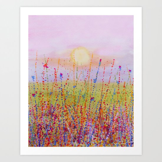Improvisation 35 Art Print
