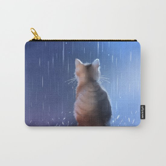 under rainy days like these Carry-All Pouch