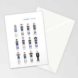 Boca Juniors - All-time squad Stationery Cards