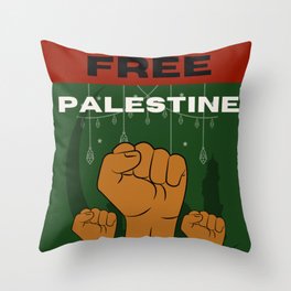 Save Palestine Throw Pillow