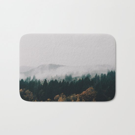 Forest Fog Bath Mat
