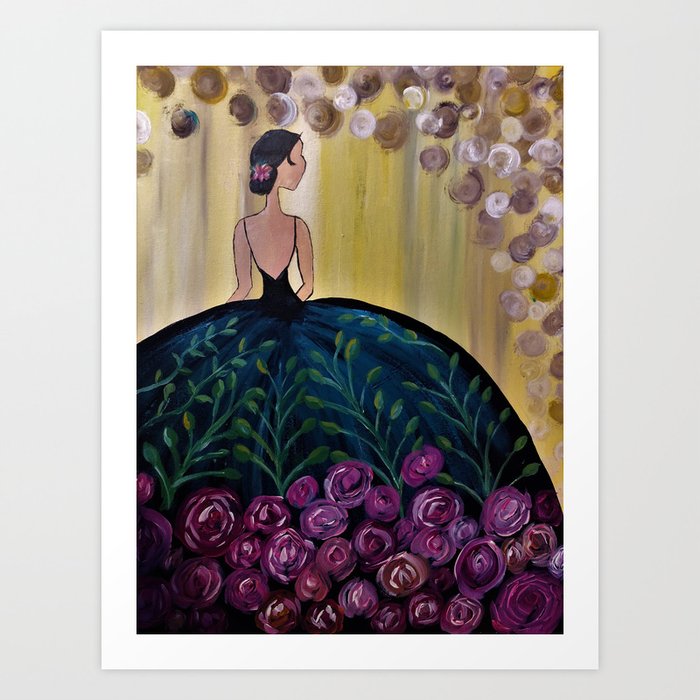 Ballroom Beauty Art Print