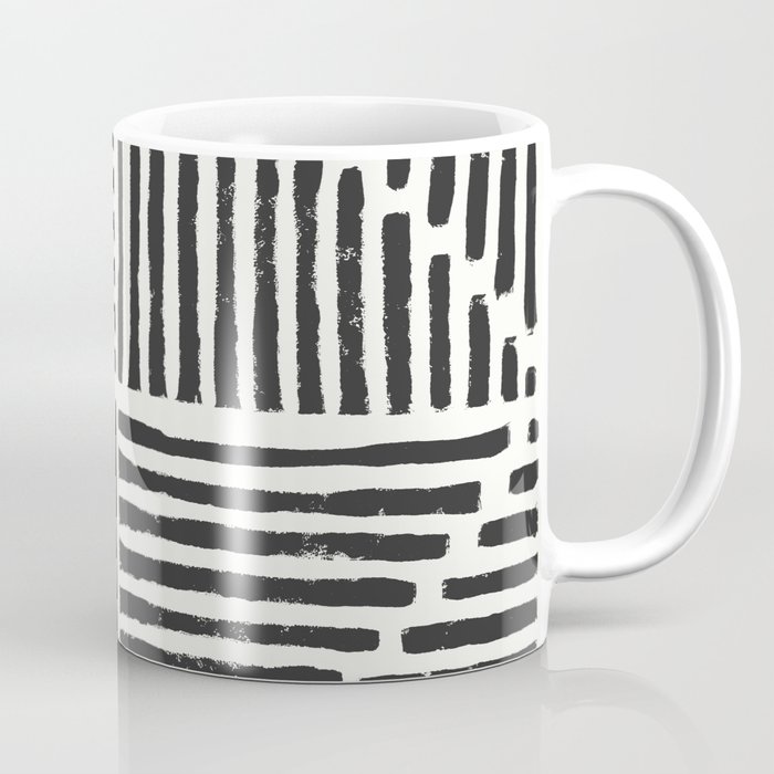 Rook in Black and White Coffee Mug
