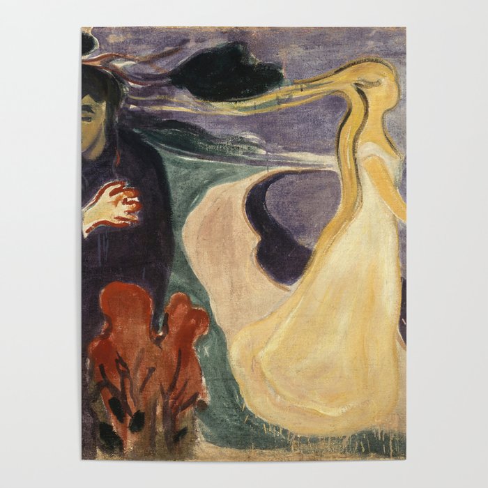 Edvard Munch - Seperation 1896 Poster