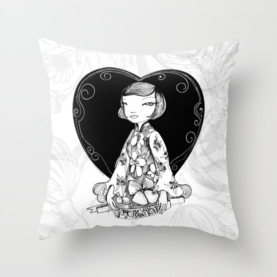 French! French! French! Throw Pillow