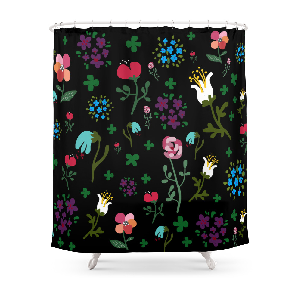 The Garden Of The Witch Shower Curtain by awaarts