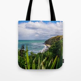 New Zealand Beach | Oamaru Beach, near Dunedin (South Island) | Colorful Travel Photography Tote Bag