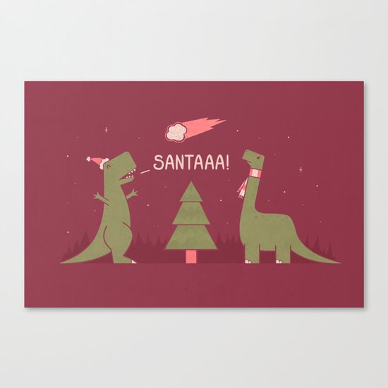 Merry Extinction Canvas Print