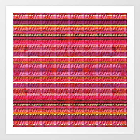 Love you More Art Print