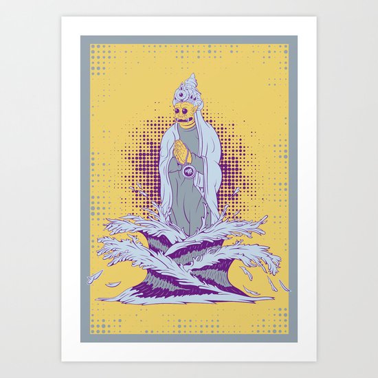Guardian of the First Dimension Art Print
