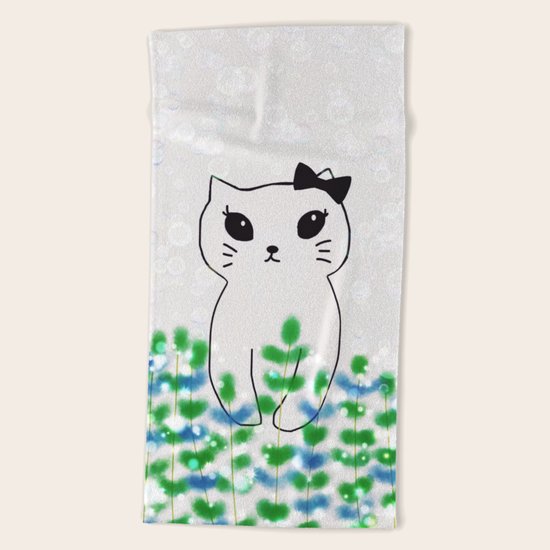 cat-438 Beach Towel
