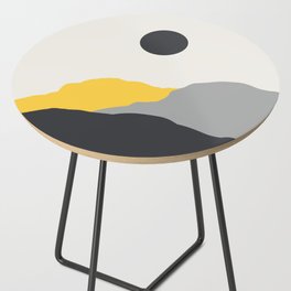 Yellow mountains Side Table