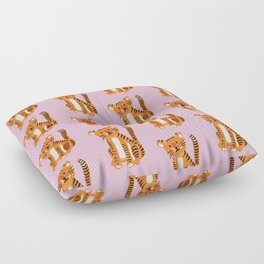 Cute Tiger Nursery Decor Pink Floor Pillow