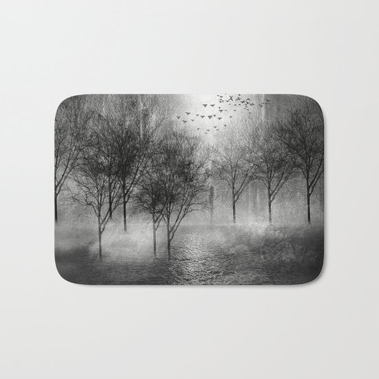 Black and White - Paisaje y color II Bath Mat