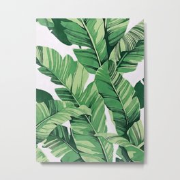 Tropical banana leaves V Metal Print | Abstract, Jungle, Pattern, Tropics, Green, Forest, Palm, Adventure, Paradise, Banana 