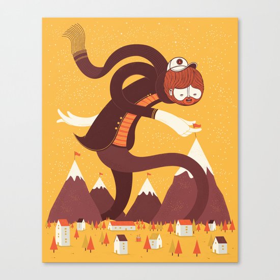 Best Alpinist Ever Canvas Print