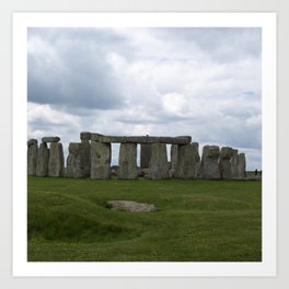 Great Britain Photography - The Historical Landmark Stonehenge Art Print