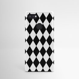 Black and White Rhombus Android Case