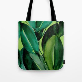 Rubber Tree Plant Tote Bag