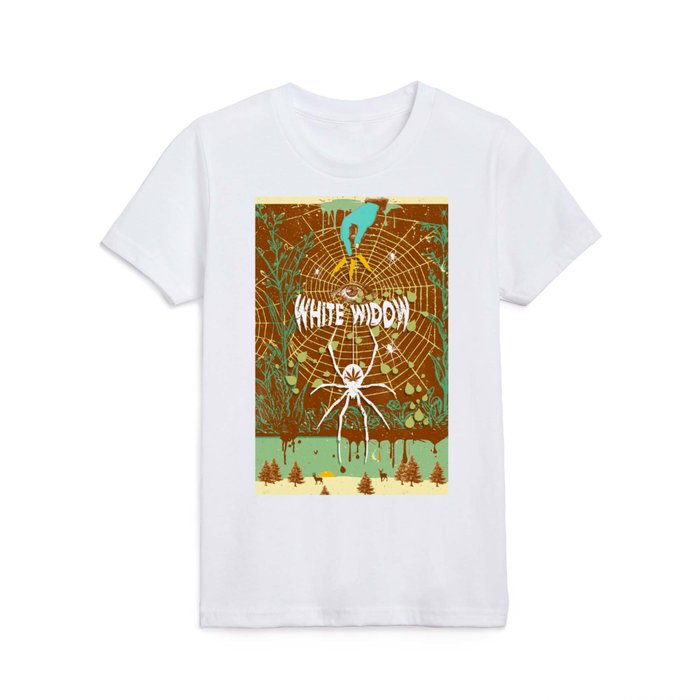 WHITE SPIDER Kids T Shirt