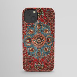 Bidjar Antique Kurdish Northwest Persian Rug Print iPhone Case