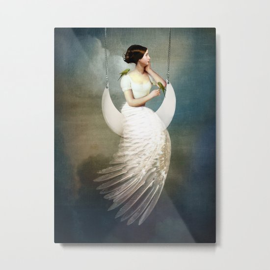 To the Moon and back Metal Print
