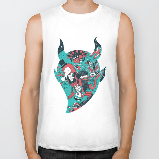 Monster Masquerade Biker Tank