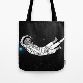 André Floating Around in Otter Space Tote Bag