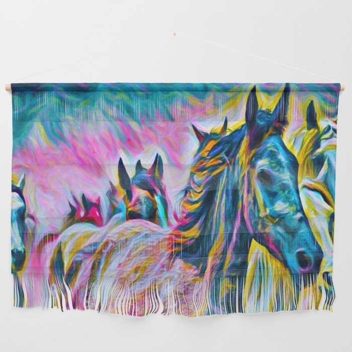 Horses in a Dream Wall Hanging