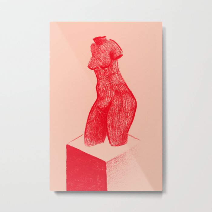 Red Venus Metal Print