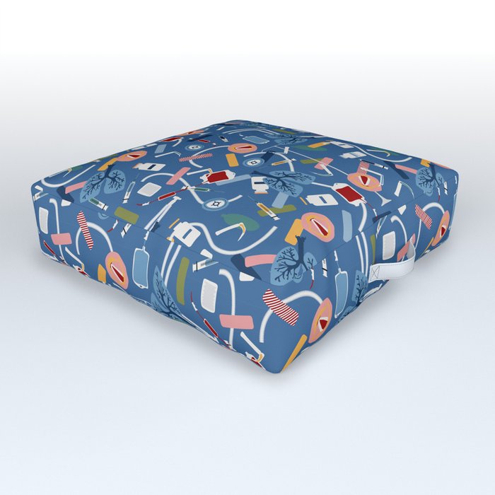 Anesthesia Amalgamation Outdoor Floor Cushion