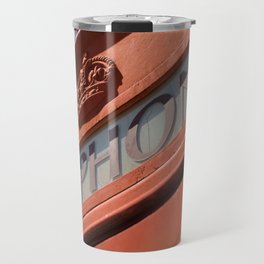 Great Britain Photography - Phonebooth Seen From Close-up Travel Mug