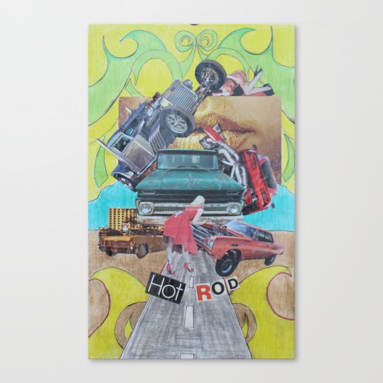 Hot Rod Canvas Print